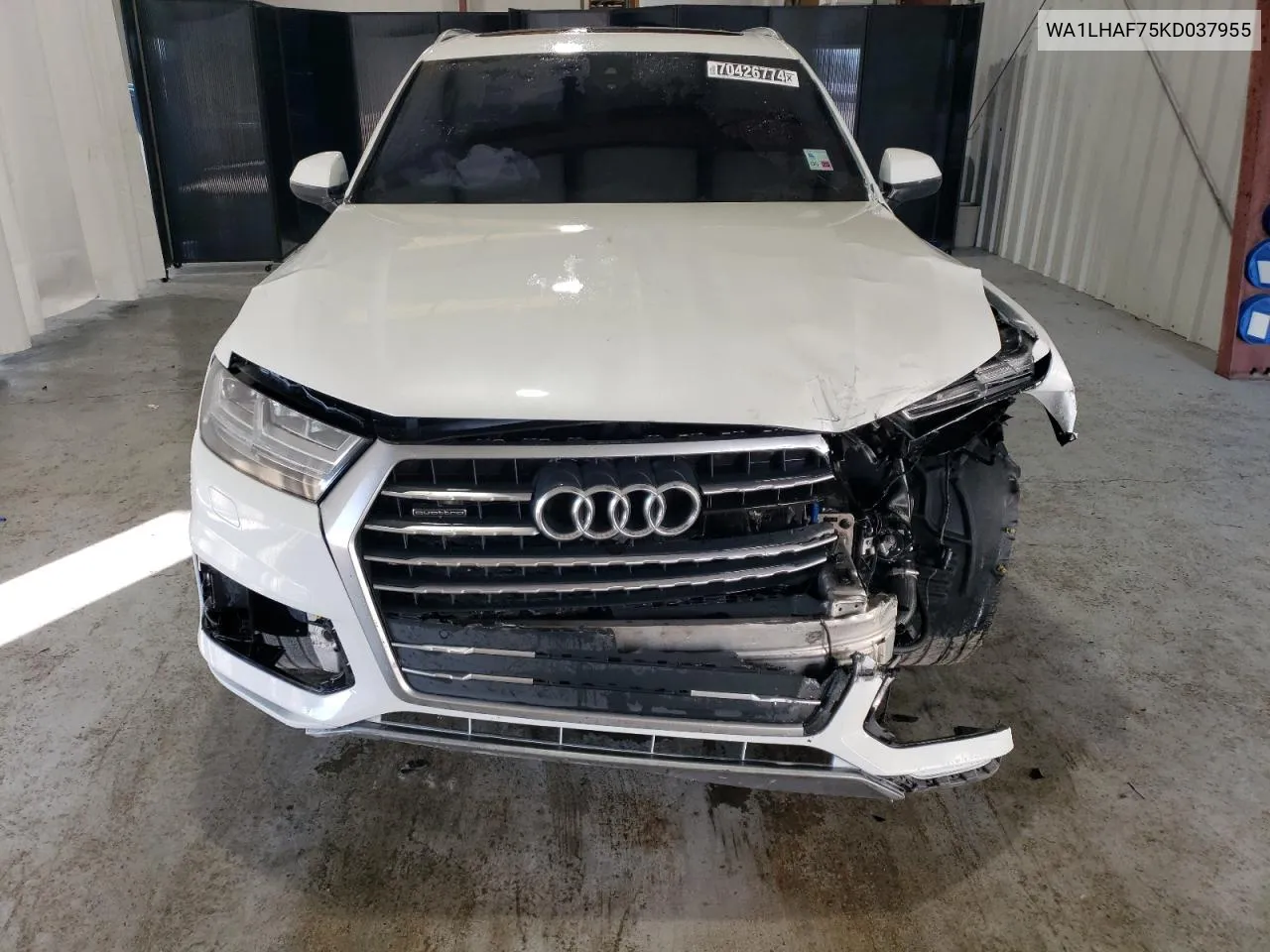 2019 Audi Q7 Premium Plus VIN: WA1LHAF75KD037955 Lot: 70426774