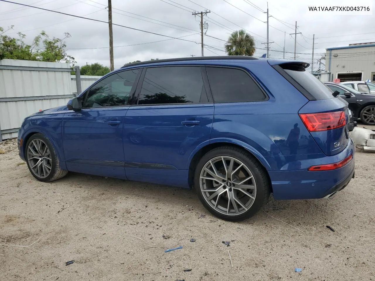 2019 Audi Q7 Prestige VIN: WA1VAAF7XKD043716 Lot: 70904364