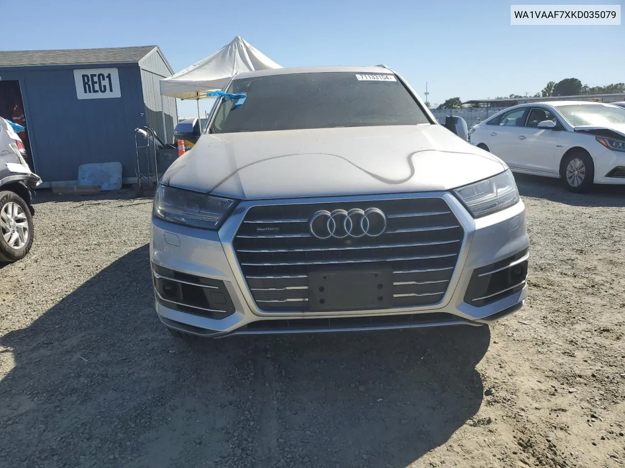 2019 Audi Q7 Prestige VIN: WA1VAAF7XKD035079 Lot: 71133154