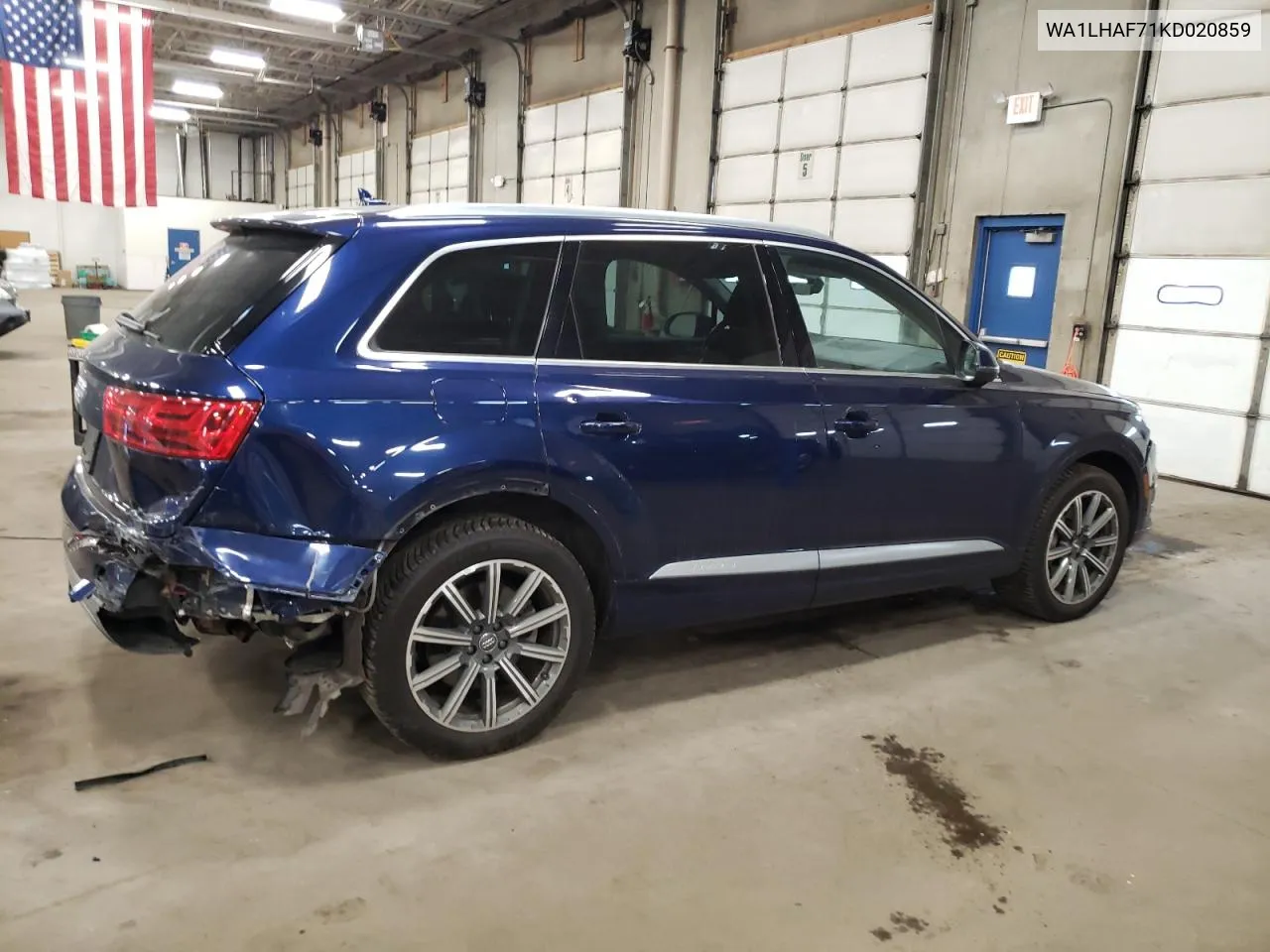 2019 Audi Q7 Premium Plus VIN: WA1LHAF71KD020859 Lot: 71153434