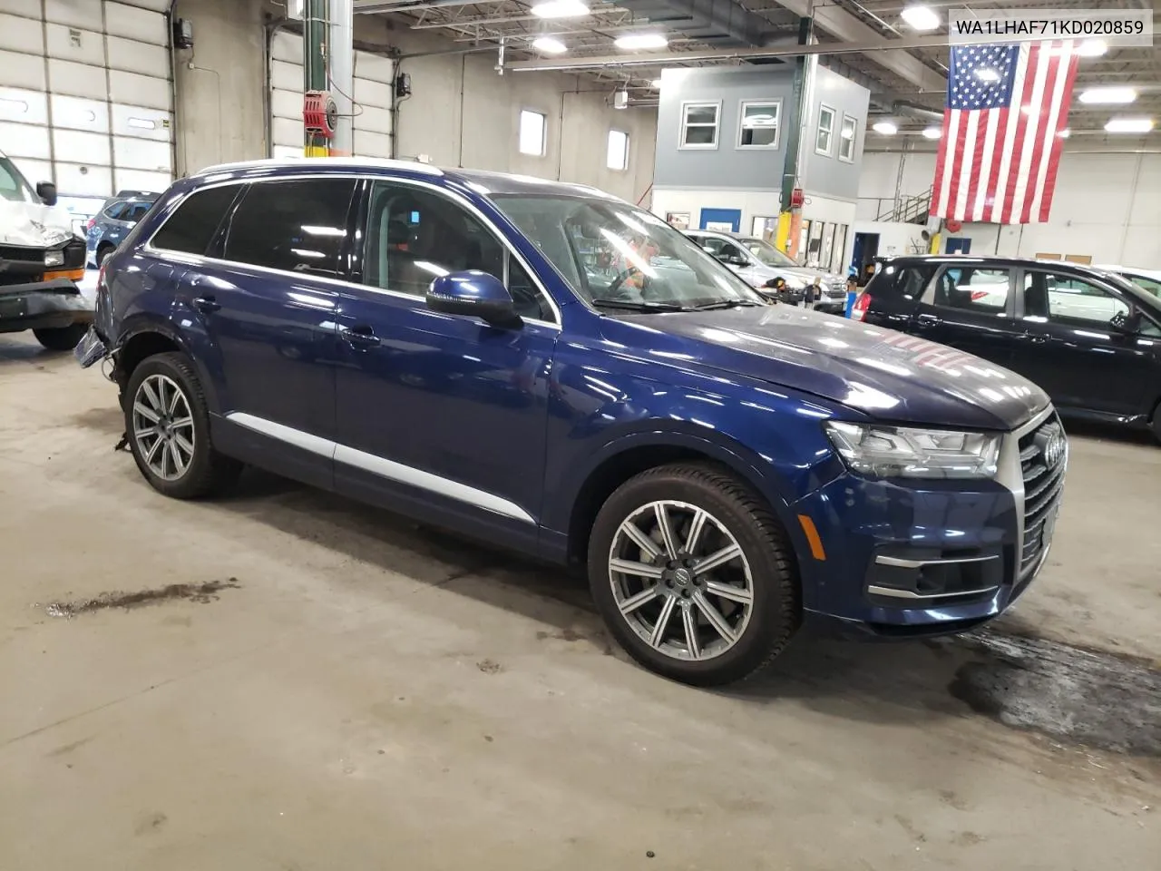 2019 Audi Q7 Premium Plus VIN: WA1LHAF71KD020859 Lot: 71153434