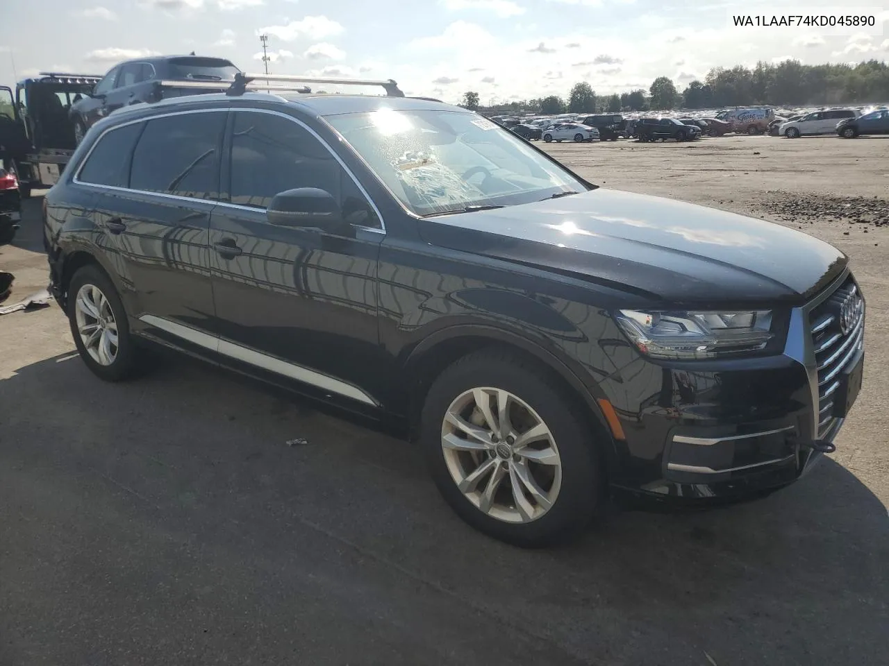 2019 Audi Q7 Premium Plus VIN: WA1LAAF74KD045890 Lot: 71219134