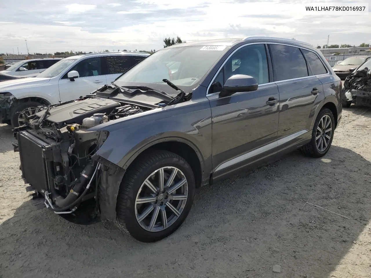 2019 Audi Q7 Premium Plus VIN: WA1LHAF78KD016937 Lot: 71308884