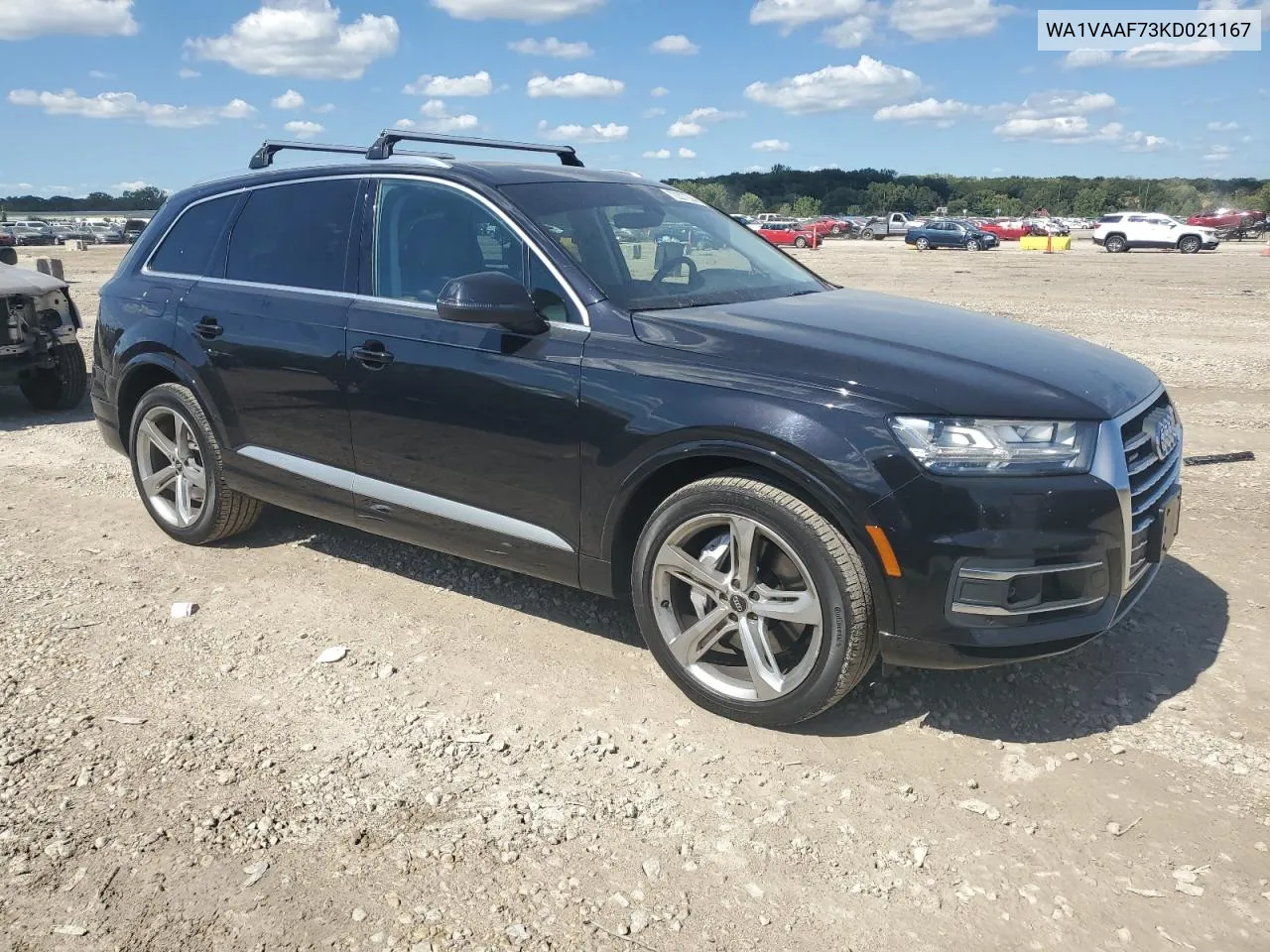 2019 Audi Q7 Prestige VIN: WA1VAAF73KD021167 Lot: 72207034