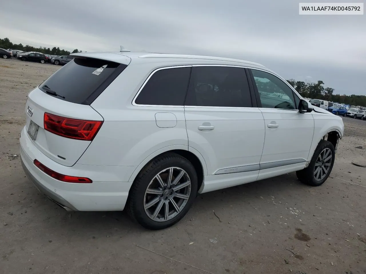 2019 Audi Q7 Premium Plus VIN: WA1LAAF74KD045792 Lot: 72773224