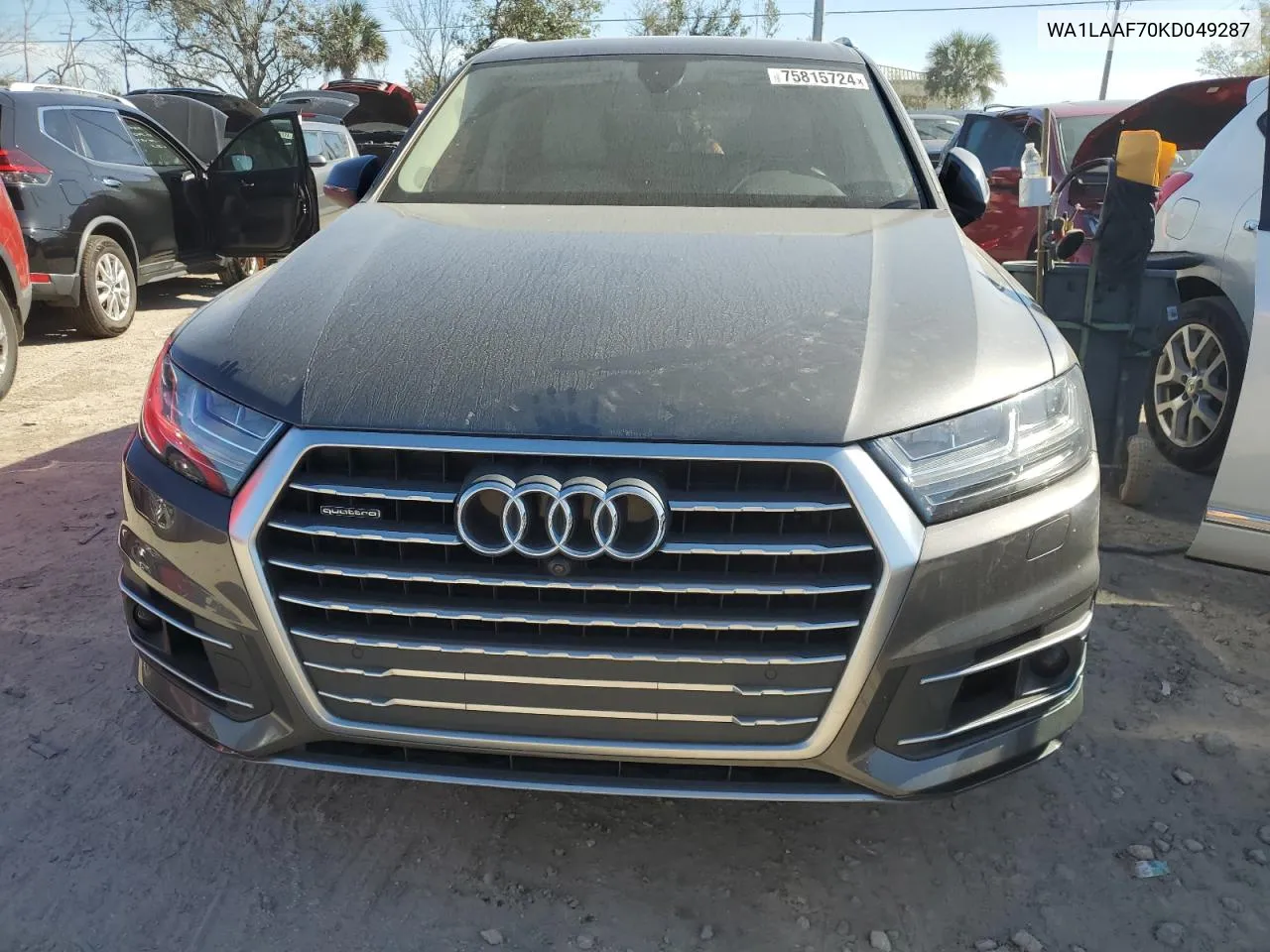 2019 Audi Q7 Premium Plus VIN: WA1LAAF70KD049287 Lot: 75815724