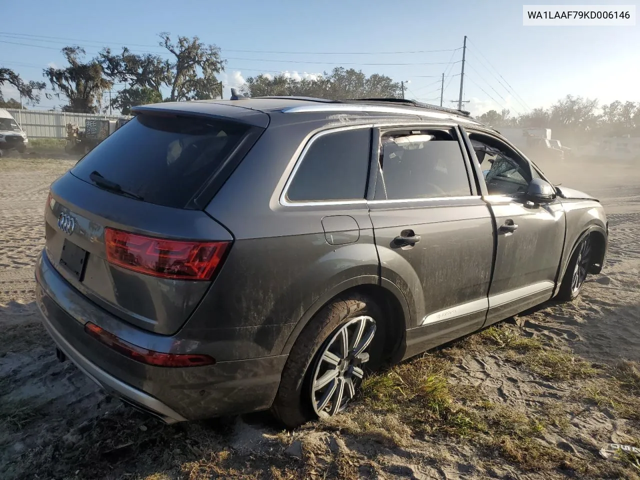 2019 Audi Q7 Premium Plus VIN: WA1LAAF79KD006146 Lot: 76054244