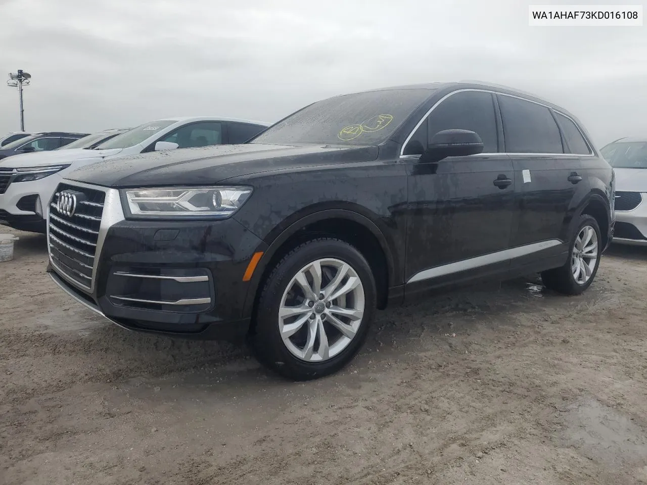 2019 Audi Q7 Premium VIN: WA1AHAF73KD016108 Lot: 76547024