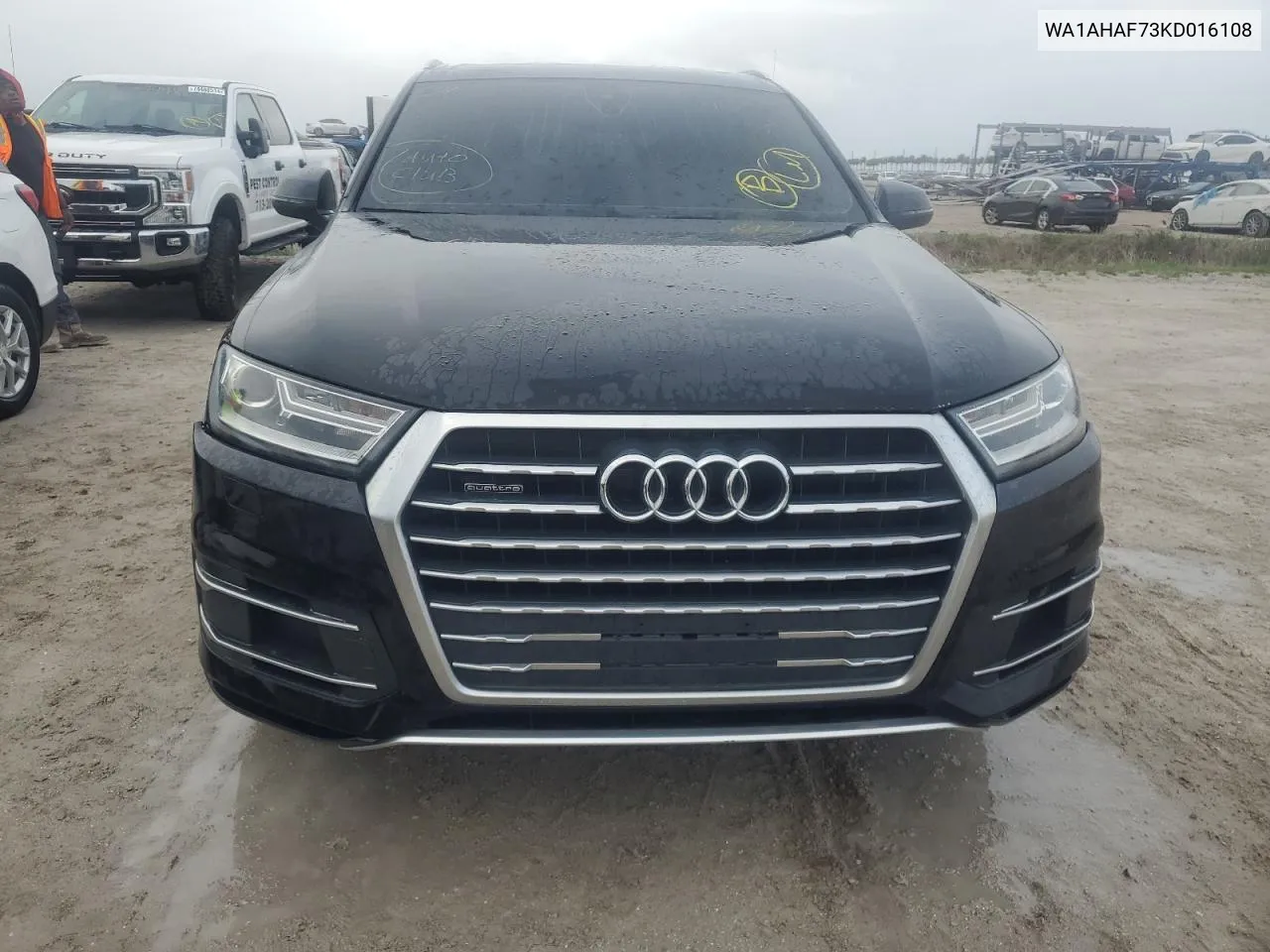 2019 Audi Q7 Premium VIN: WA1AHAF73KD016108 Lot: 76547024