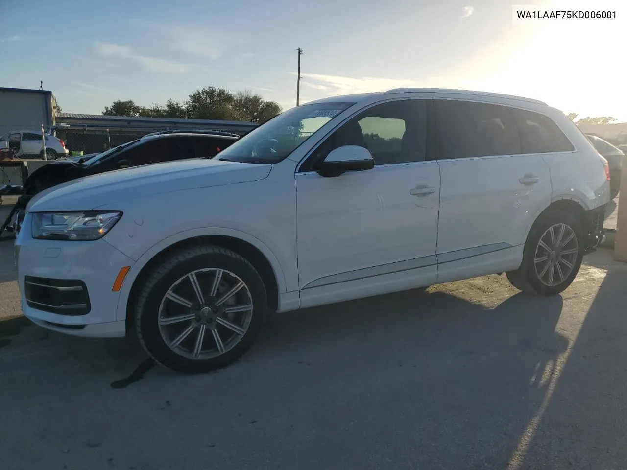 2019 Audi Q7 Premium Plus VIN: WA1LAAF75KD006001 Lot: 76809514