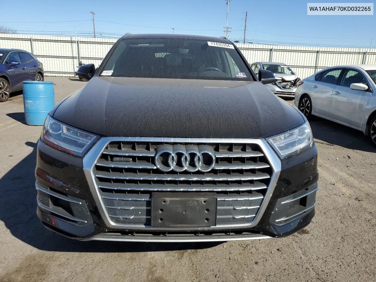 WA1AHAF70KD032265 2019 Audi Q7 Premium