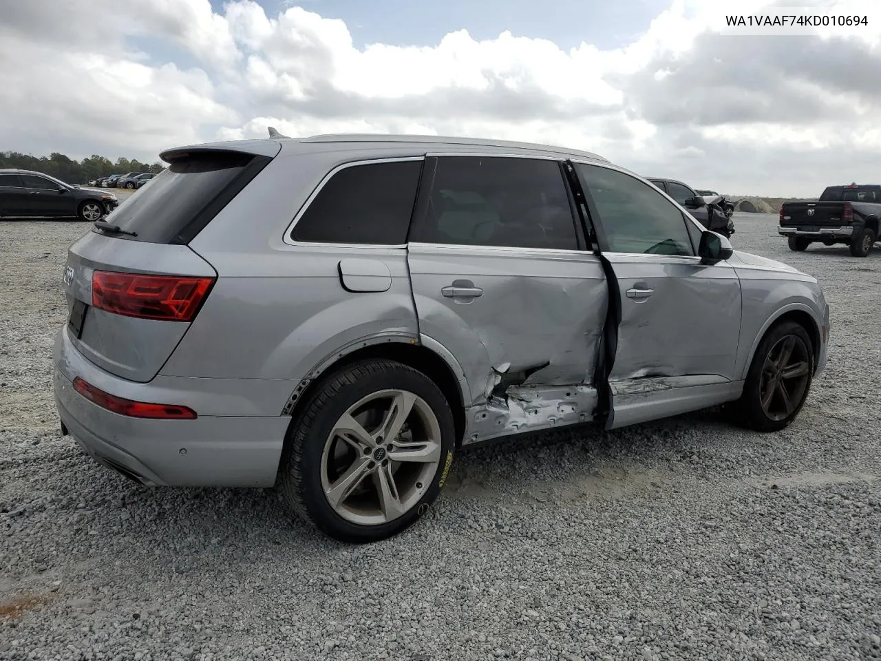 2019 Audi Q7 Prestige VIN: WA1VAAF74KD010694 Lot: 78852224