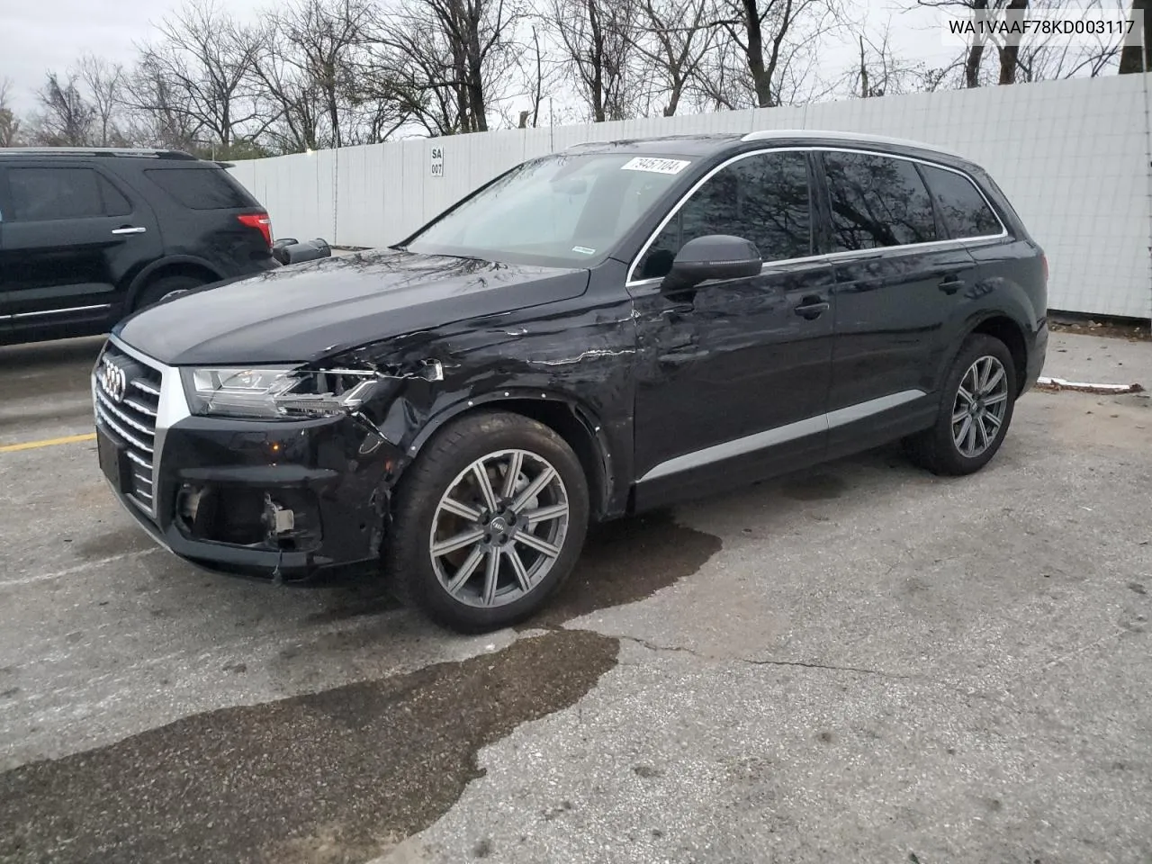 2019 Audi Q7 Prestige VIN: WA1VAAF78KD003117 Lot: 79457104