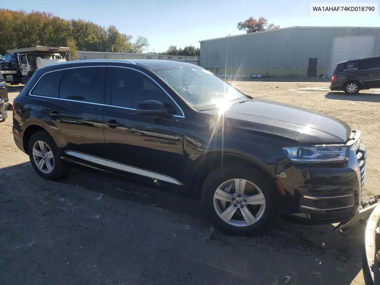 2019 Audi Q7 Premium VIN: WA1AHAF74KD018790 Lot: 79886284