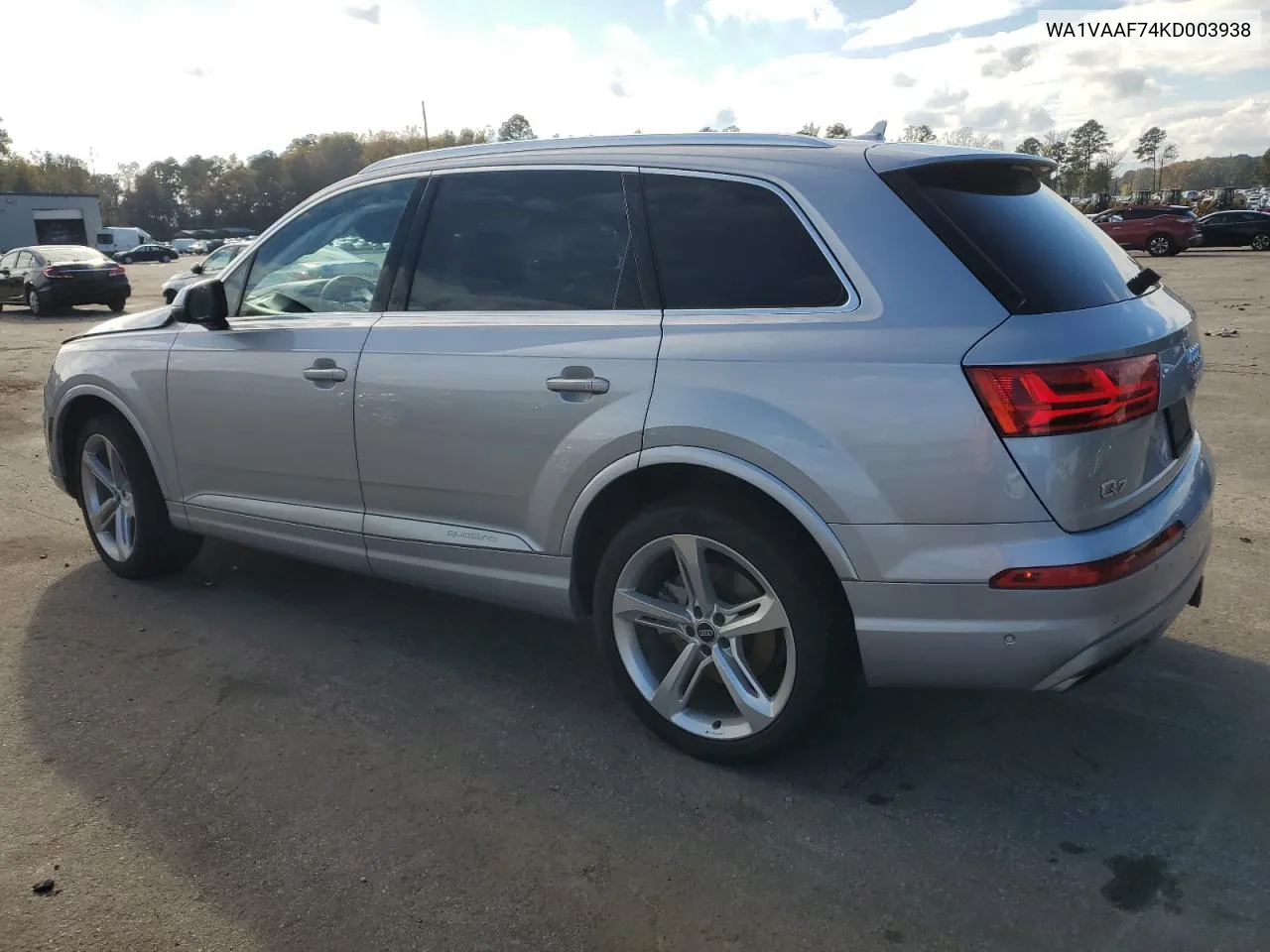 2019 Audi Q7 Prestige VIN: WA1VAAF74KD003938 Lot: 79913614