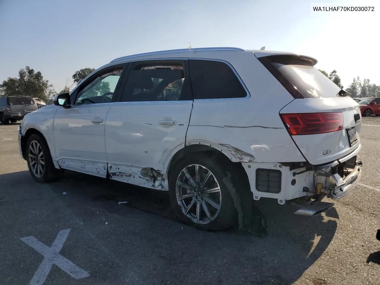 2019 Audi Q7 Premium Plus VIN: WA1LHAF70KD030072 Lot: 80486744