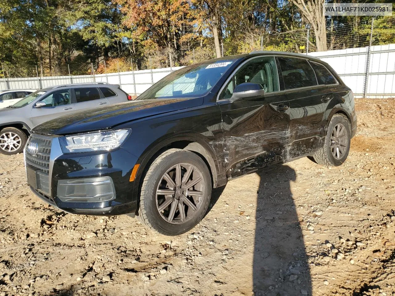 2019 Audi Q7 Premium Plus VIN: WA1LHAF71KD025981 Lot: 81334394