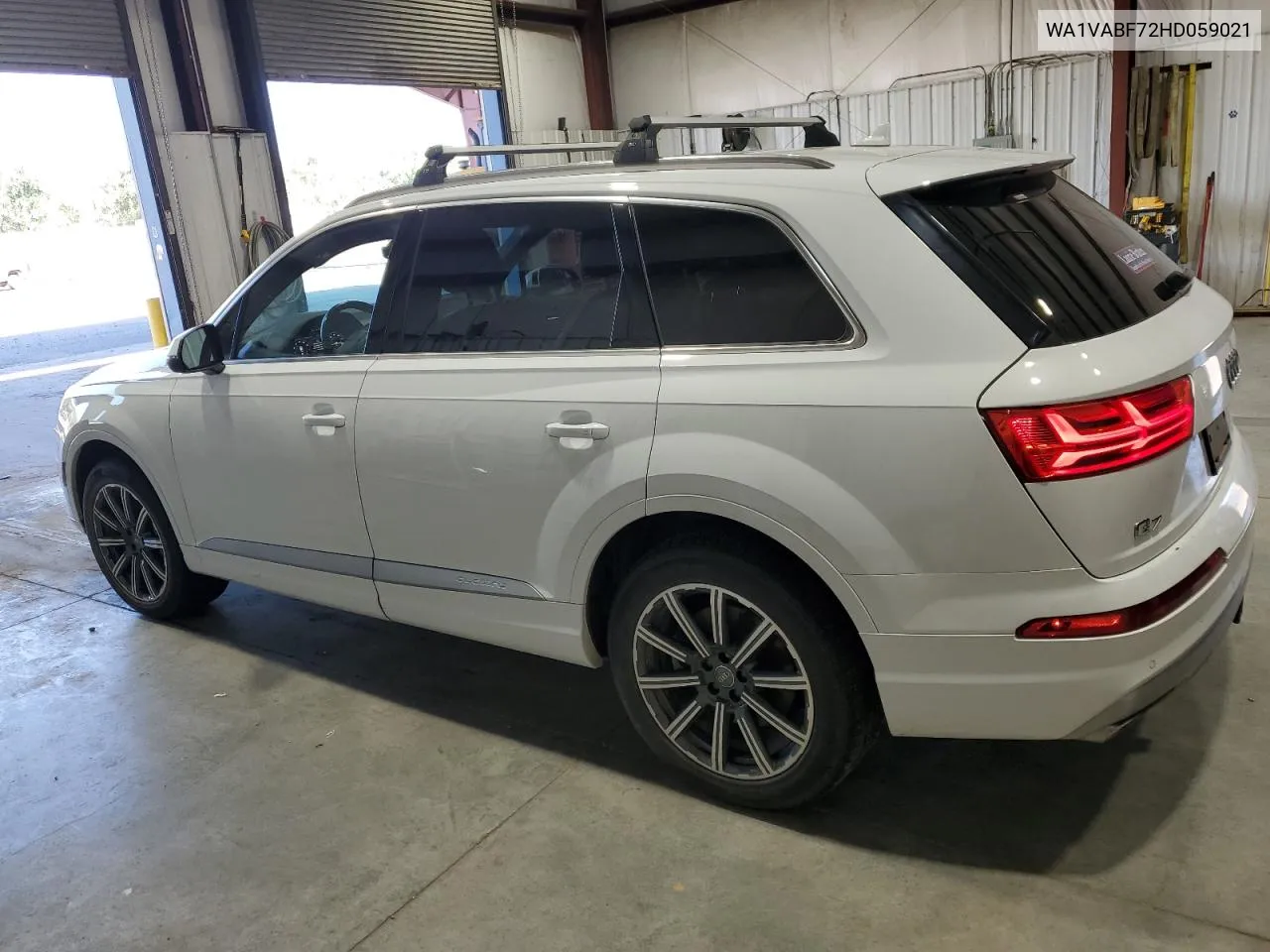 2020 Audi Q7 Prestige VIN: WA1VABF72HD059021 Lot: 61808624