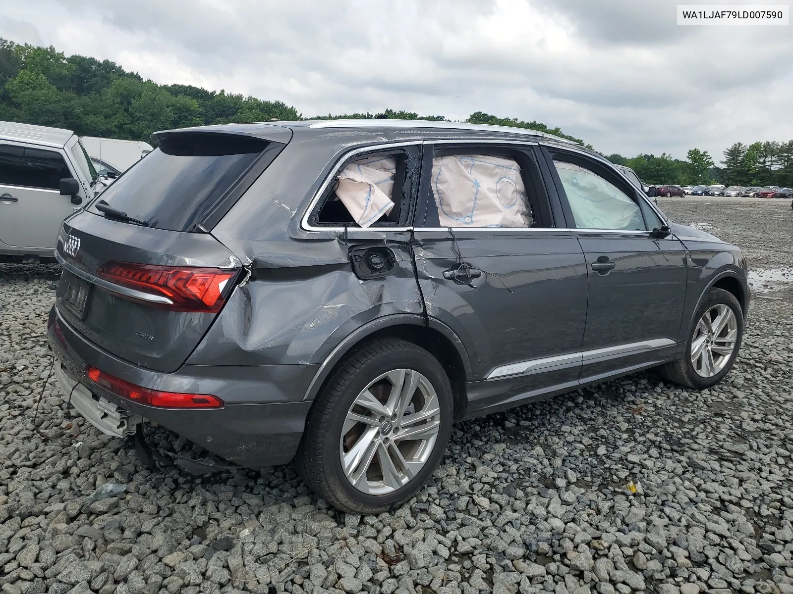 2020 Audi Q7 Premium Plus VIN: WA1LJAF79LD007590 Lot: 65735904