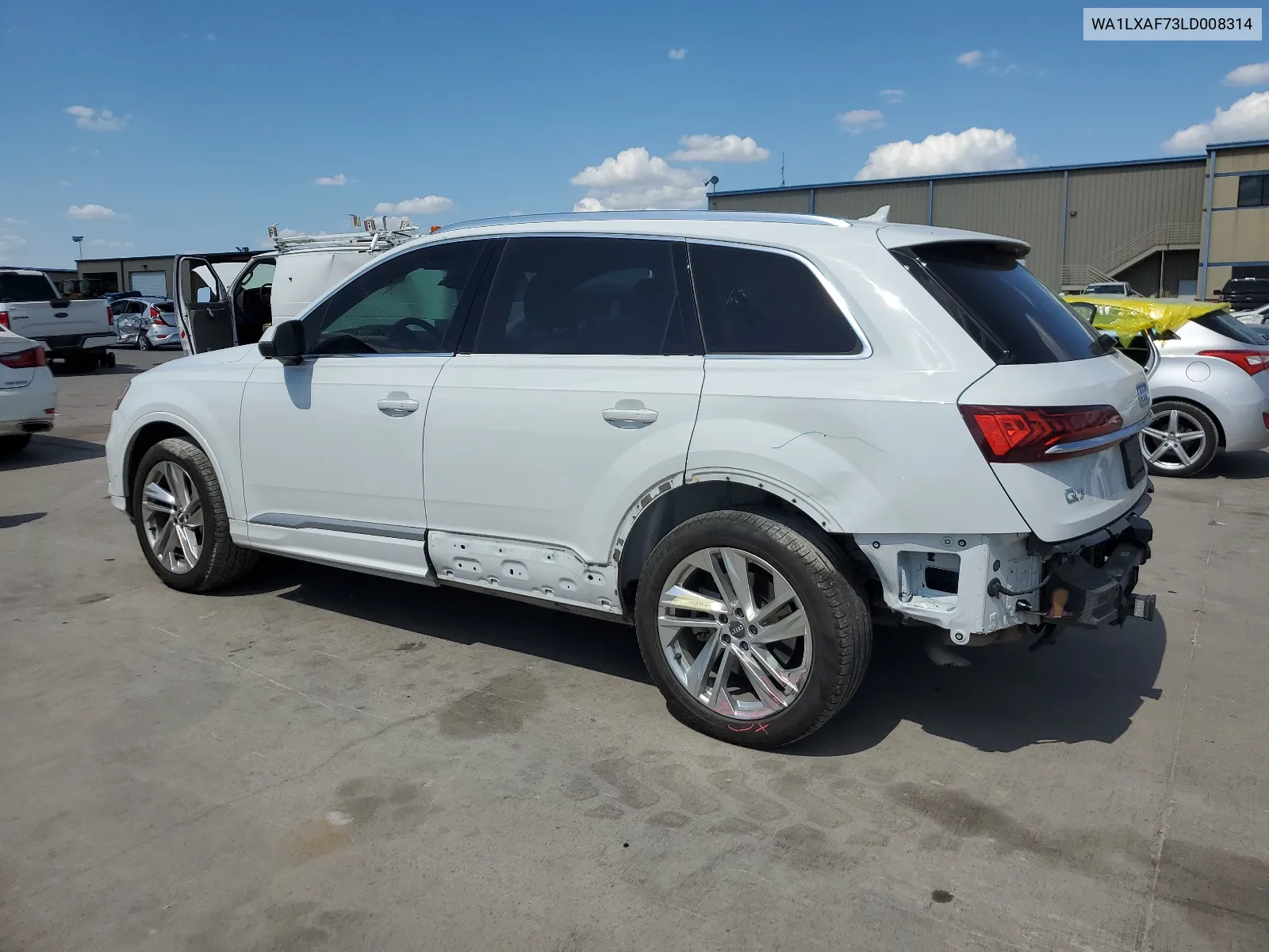 2020 Audi Q7 Premium Plus VIN: WA1LXAF73LD008314 Lot: 67540494