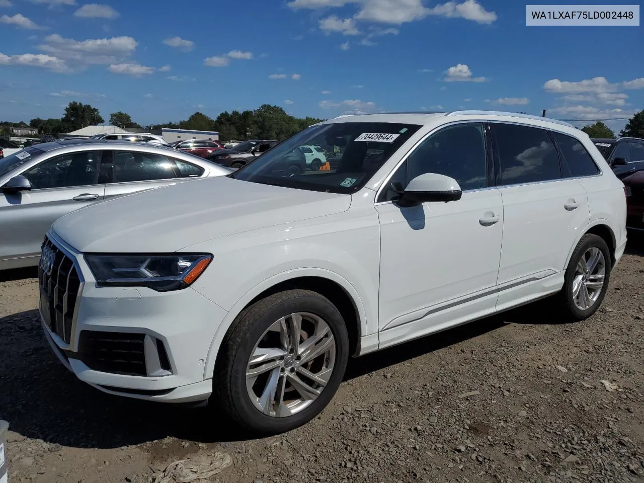 2020 Audi Q7 Premium Plus VIN: WA1LXAF75LD002448 Lot: 70429644