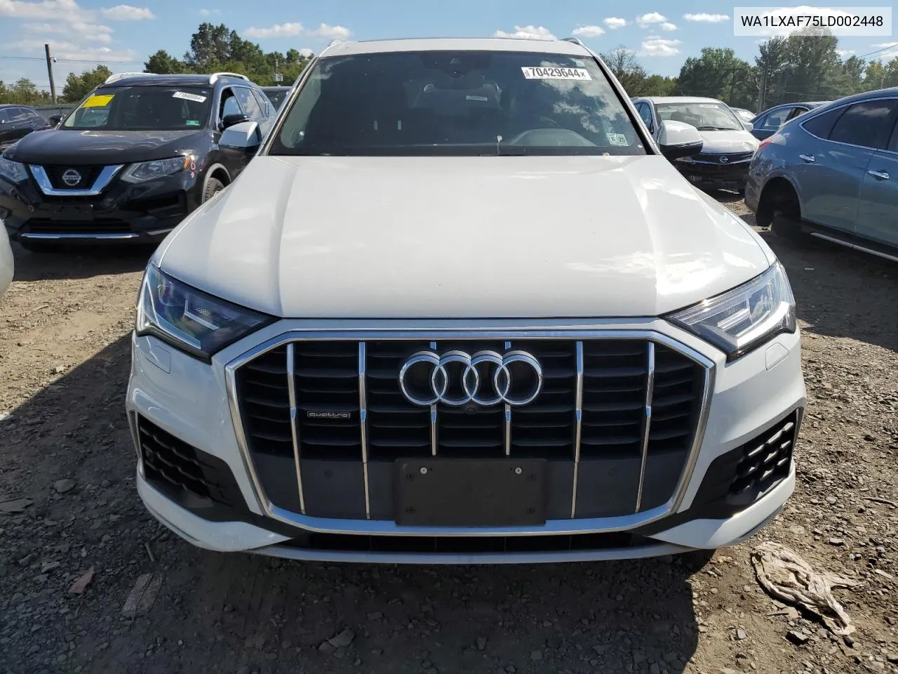 2020 Audi Q7 Premium Plus VIN: WA1LXAF75LD002448 Lot: 70429644