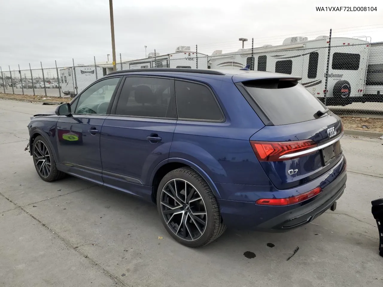 2020 Audi Q7 Prestige VIN: WA1VXAF72LD008104 Lot: 71456724