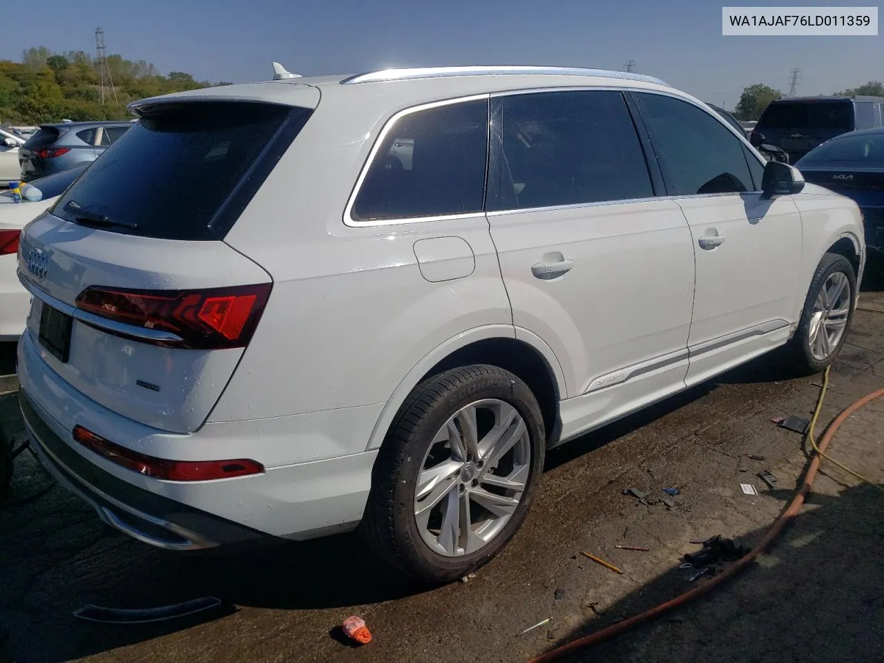 2020 Audi Q7 Premium VIN: WA1AJAF76LD011359 Lot: 71723414