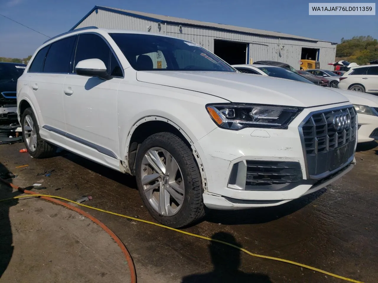 2020 Audi Q7 Premium VIN: WA1AJAF76LD011359 Lot: 71723414