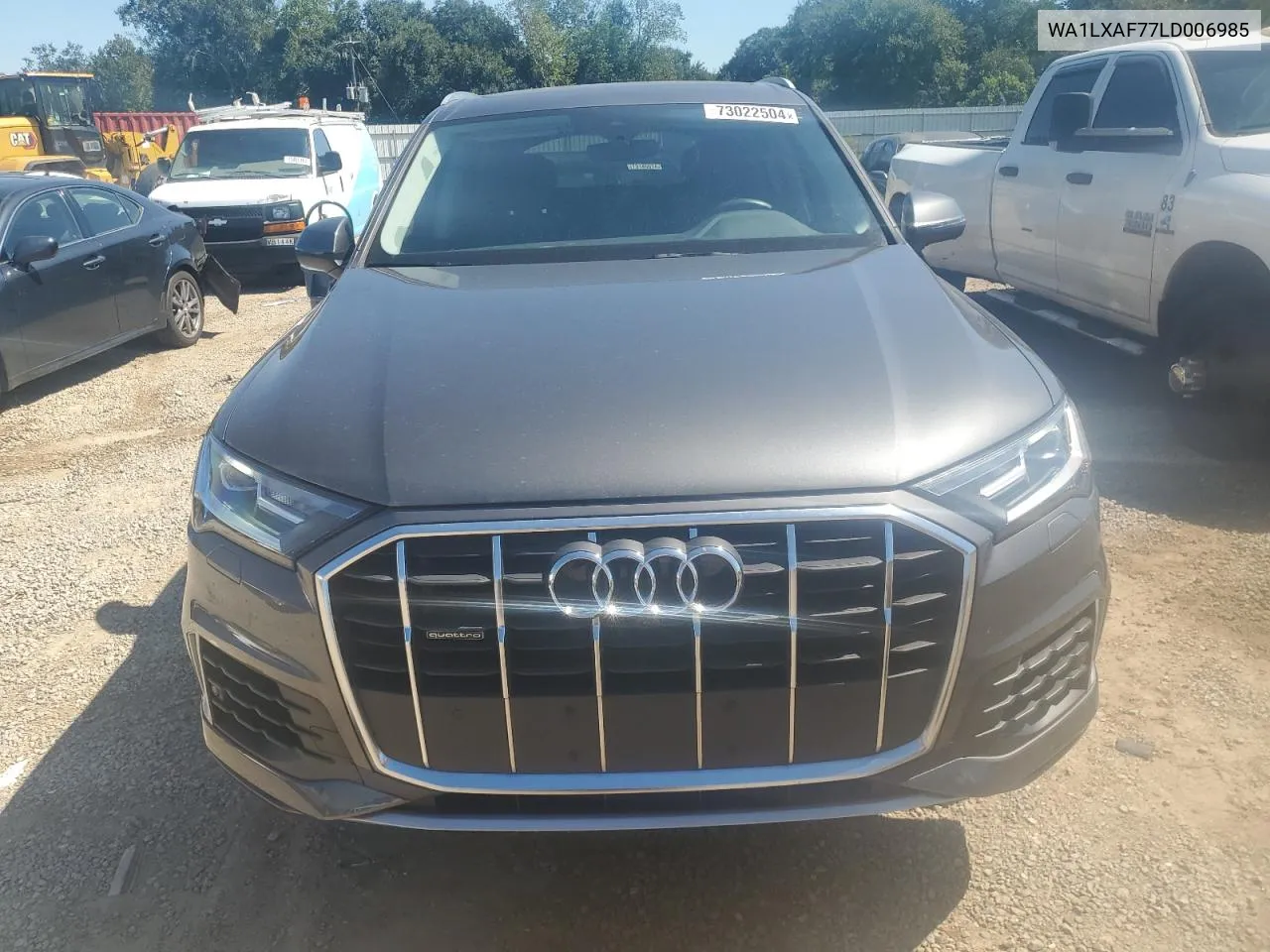 2020 Audi Q7 Premium Plus VIN: WA1LXAF77LD006985 Lot: 73022504