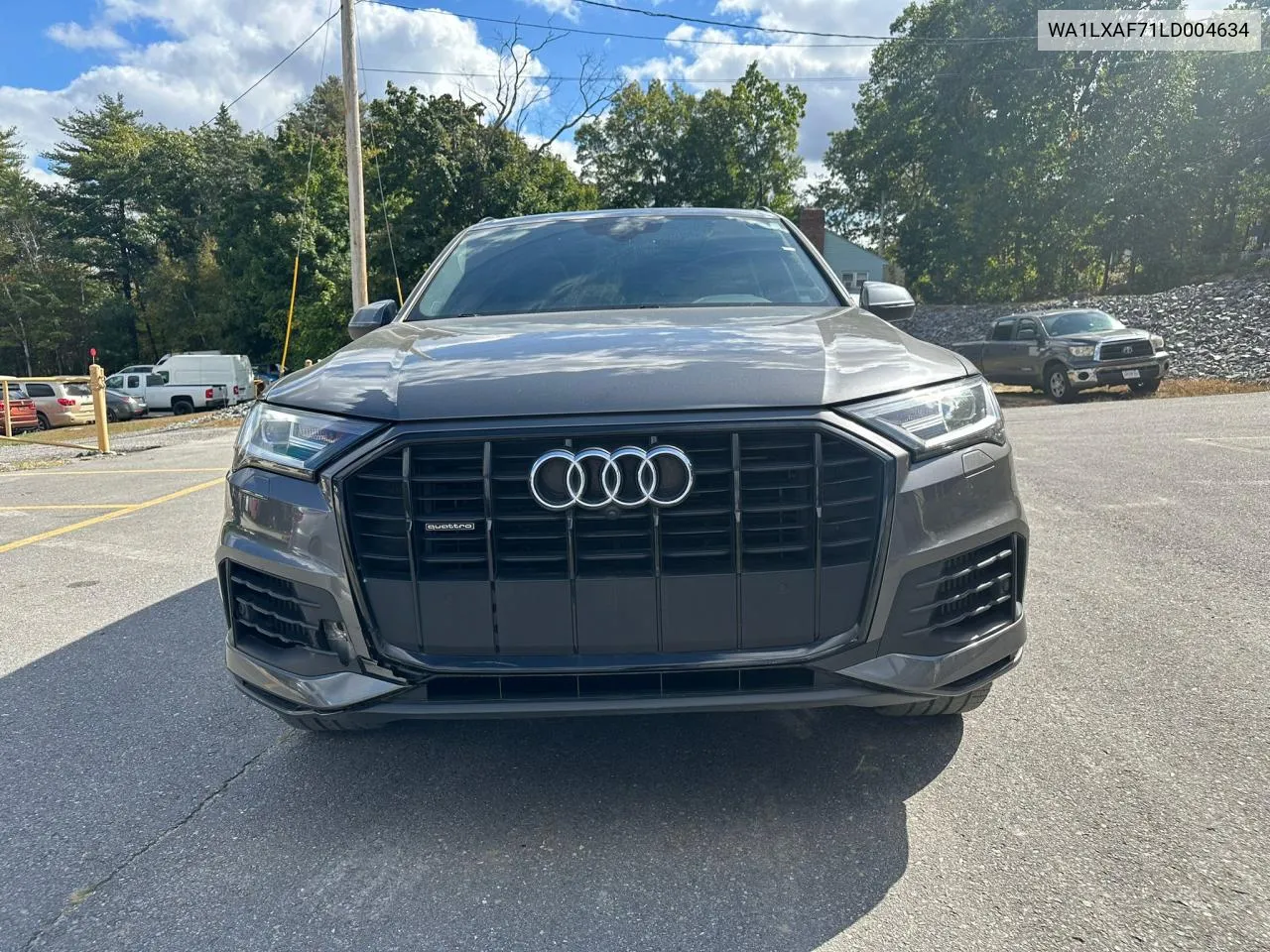 2020 Audi Q7 Premium Plus VIN: WA1LXAF71LD004634 Lot: 74787304