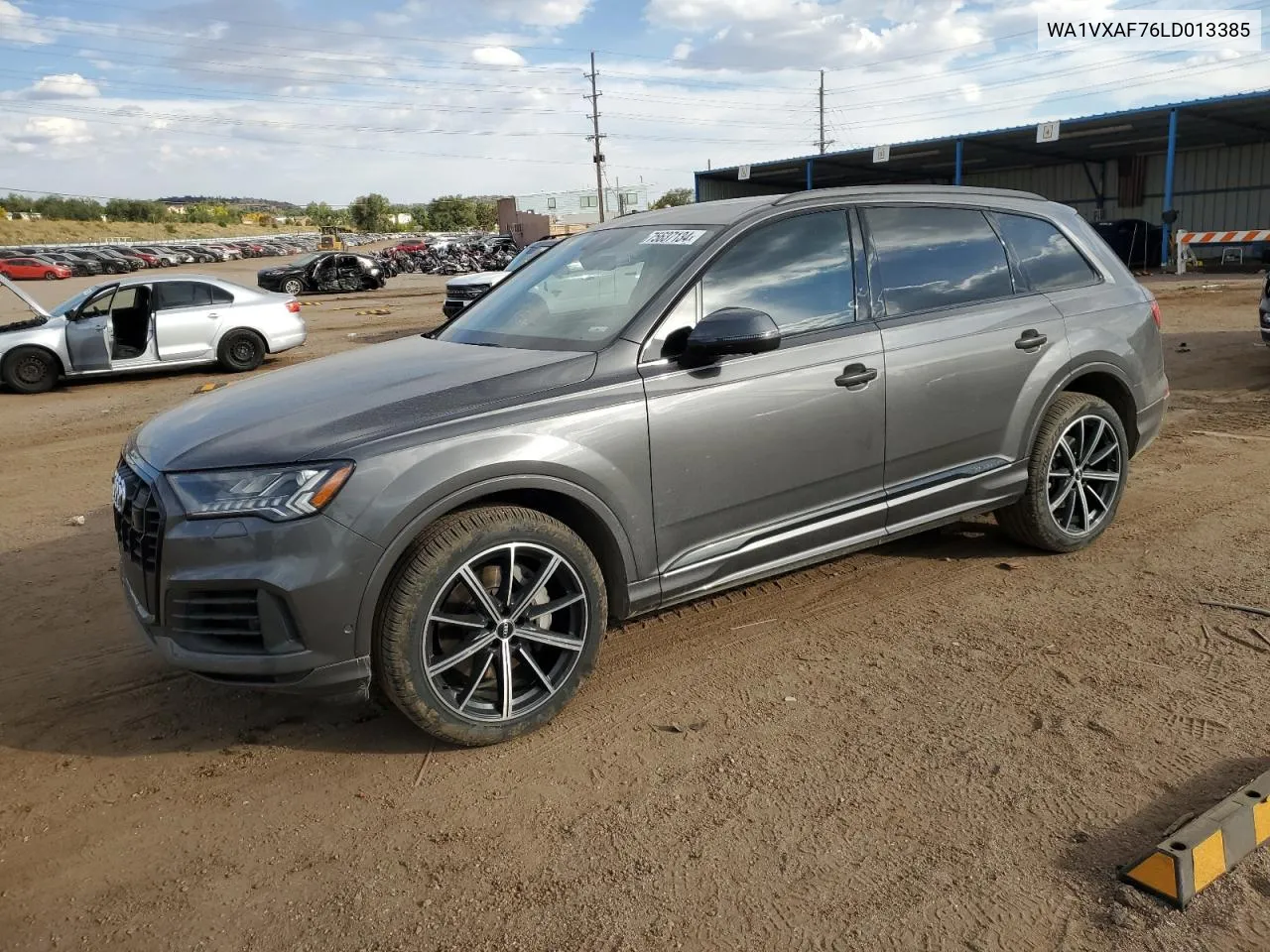 2020 Audi Q7 Prestige VIN: WA1VXAF76LD013385 Lot: 75637134