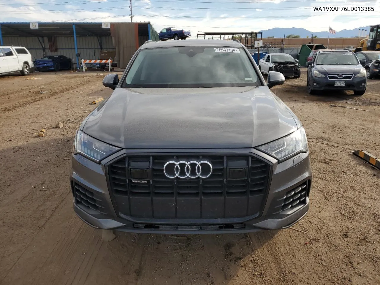 2020 Audi Q7 Prestige VIN: WA1VXAF76LD013385 Lot: 75637134