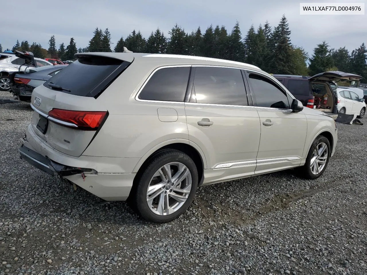 2020 Audi Q7 Premium Plus VIN: WA1LXAF77LD004976 Lot: 77353344