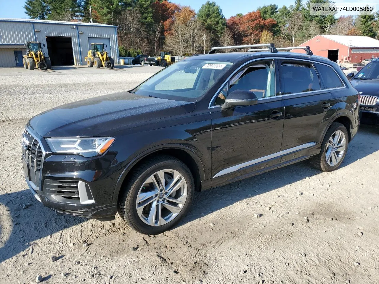 2020 Audi Q7 Premium Plus VIN: WA1LXAF74LD005860 Lot: 78930924