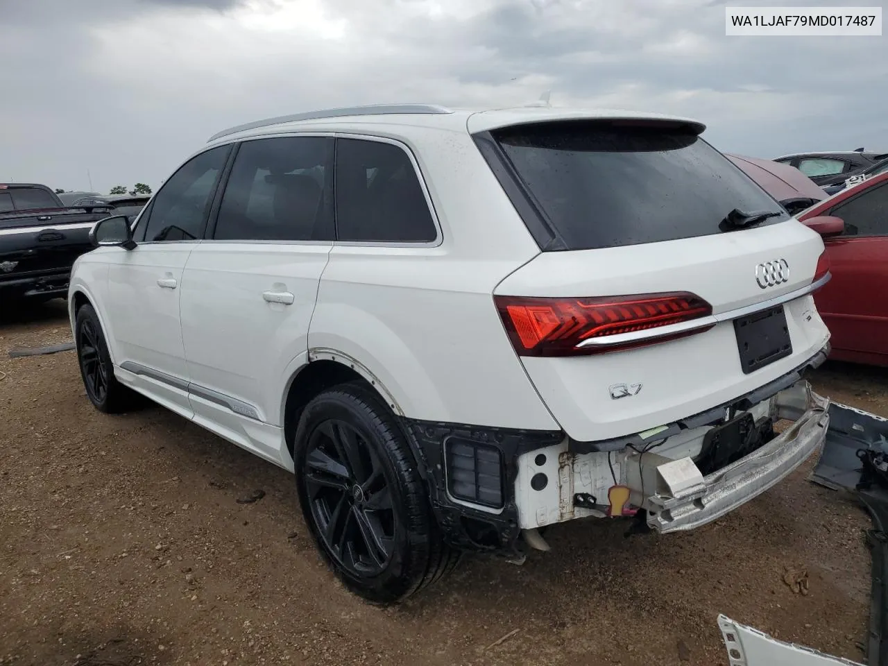 WA1LJAF79MD017487 2021 Audi Q7 Premium Plus