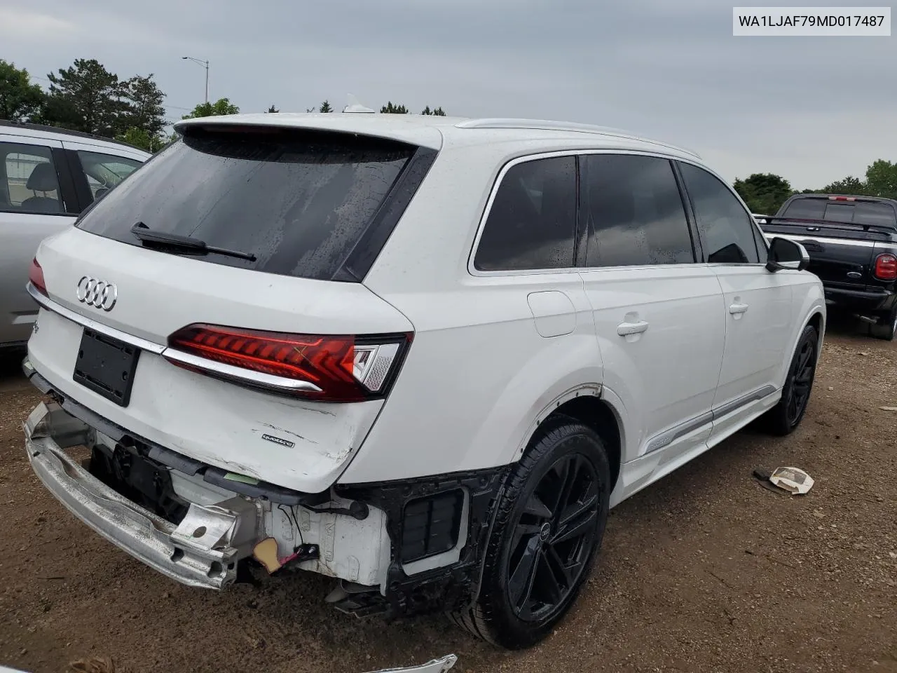 WA1LJAF79MD017487 2021 Audi Q7 Premium Plus