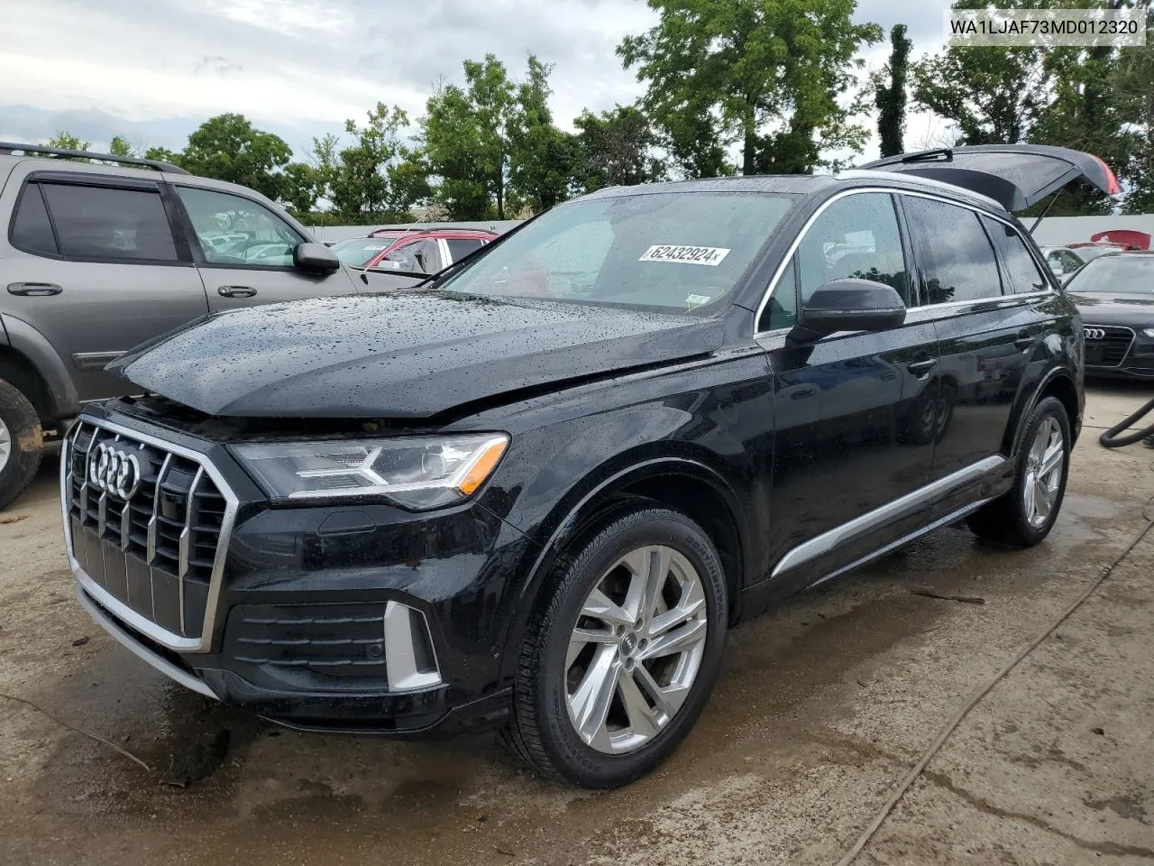 2021 Audi Q7 Premium Plus VIN: WA1LJAF73MD012320 Lot: 62432924