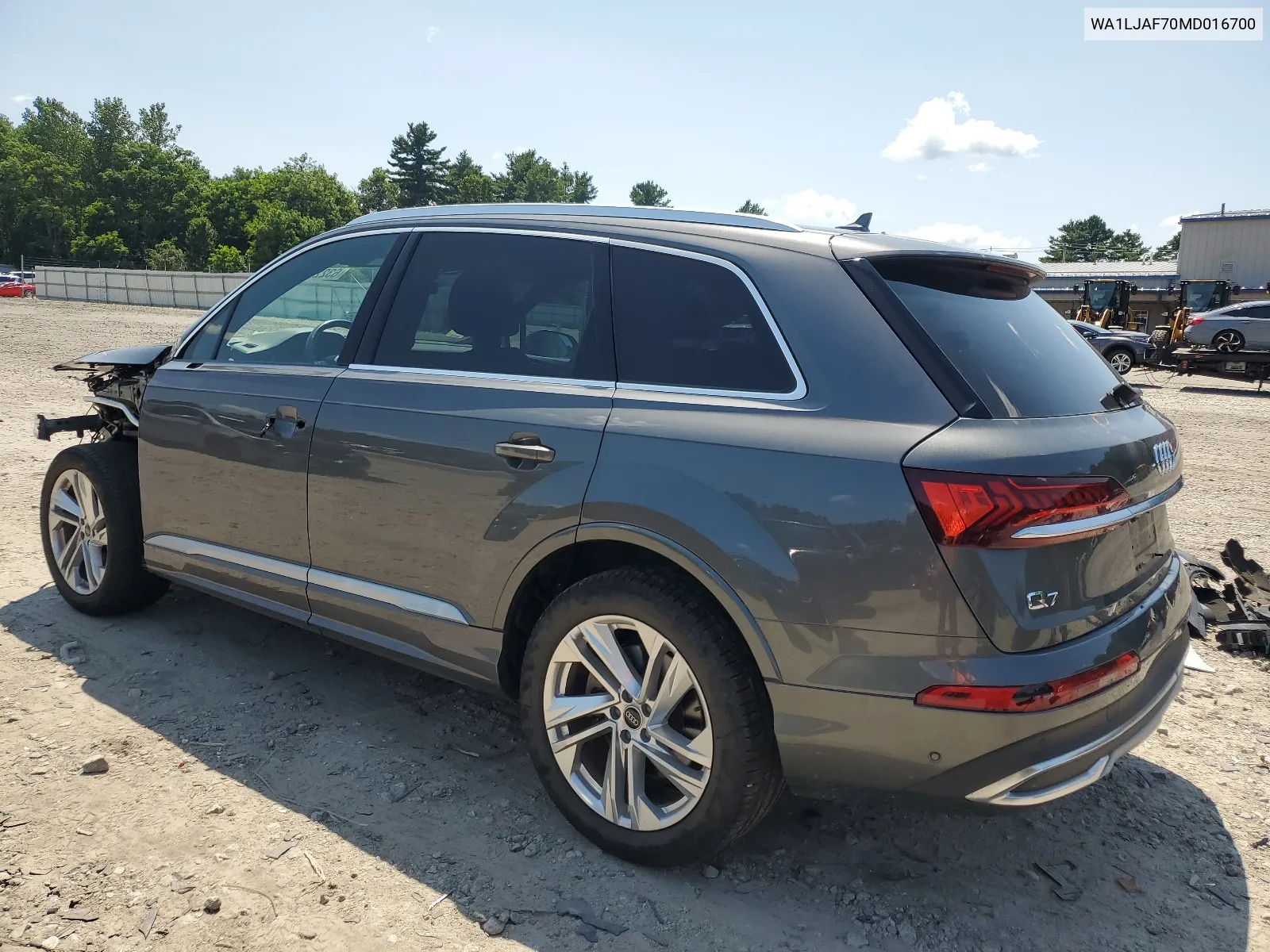 2021 Audi Q7 Premium Plus VIN: WA1LJAF70MD016700 Lot: 63225304