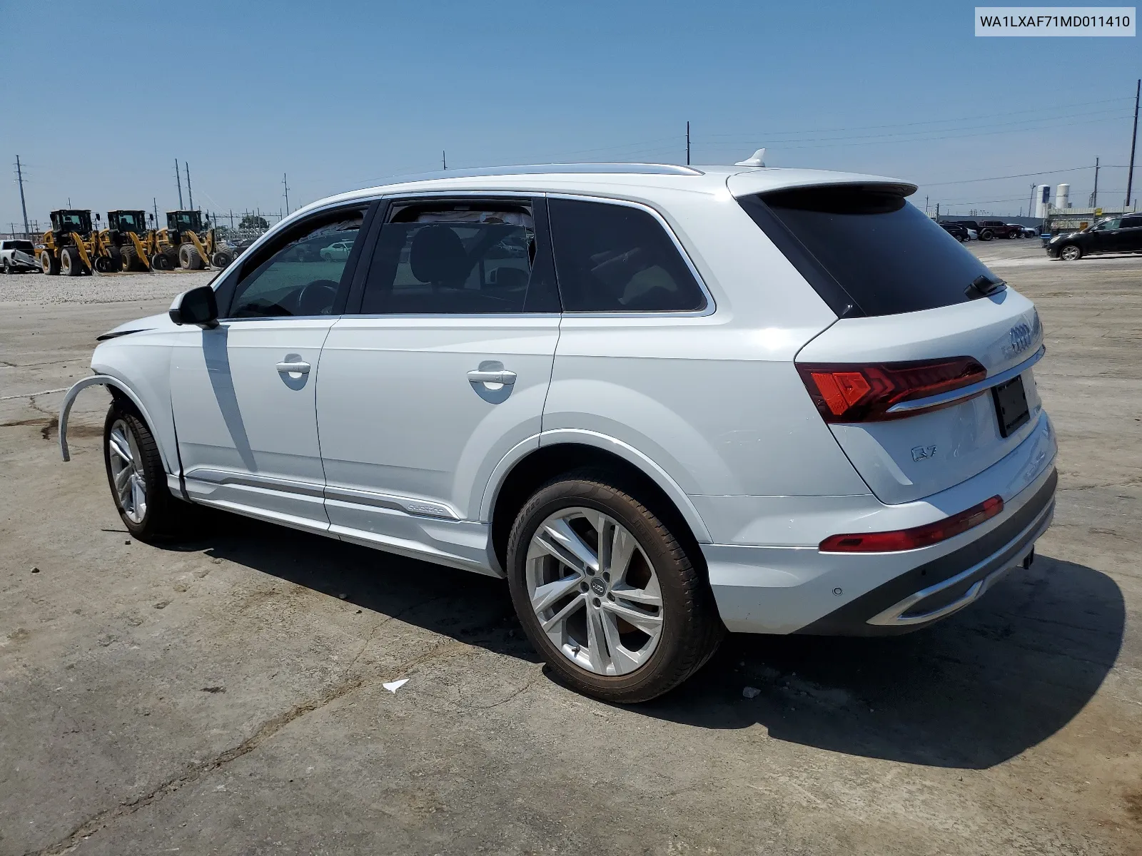 2021 Audi Q7 Premium Plus VIN: WA1LXAF71MD011410 Lot: 63904794