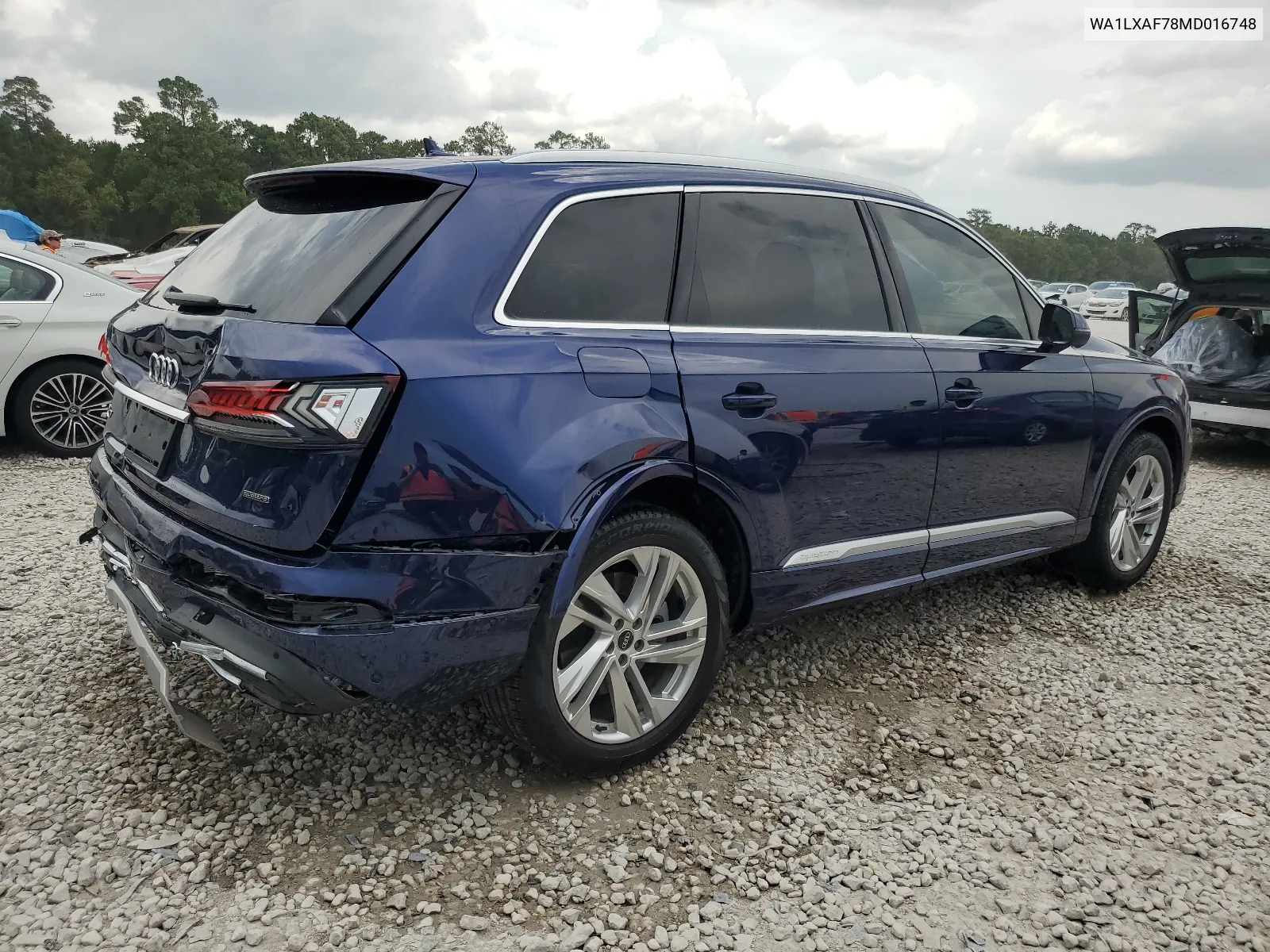 2021 Audi Q7 Premium Plus VIN: WA1LXAF78MD016748 Lot: 67348044