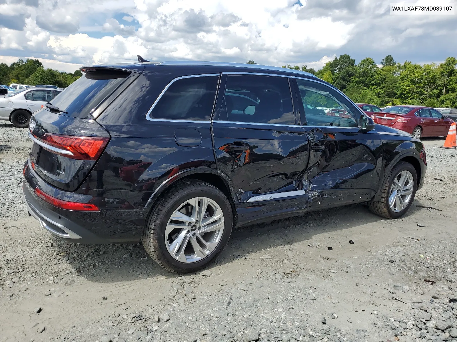 2021 Audi Q7 Premium Plus VIN: WA1LXAF78MD039107 Lot: 67849294