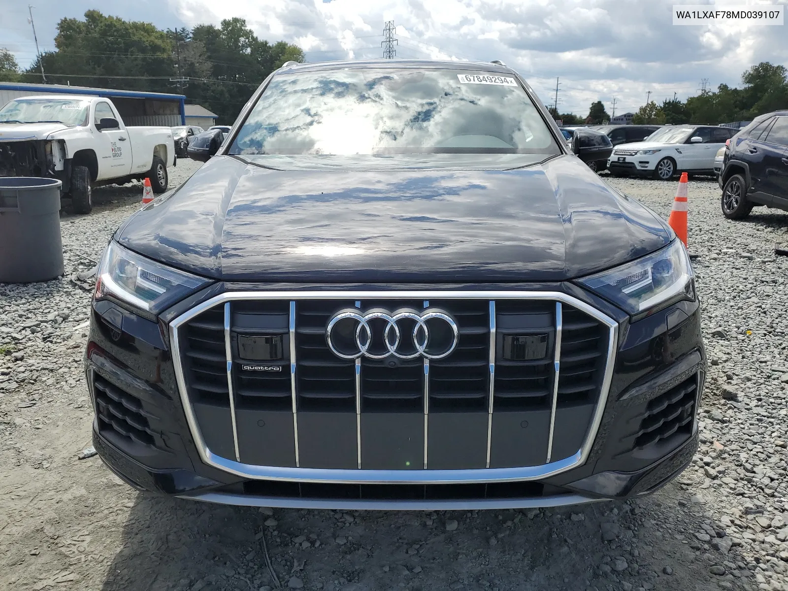 2021 Audi Q7 Premium Plus VIN: WA1LXAF78MD039107 Lot: 67849294