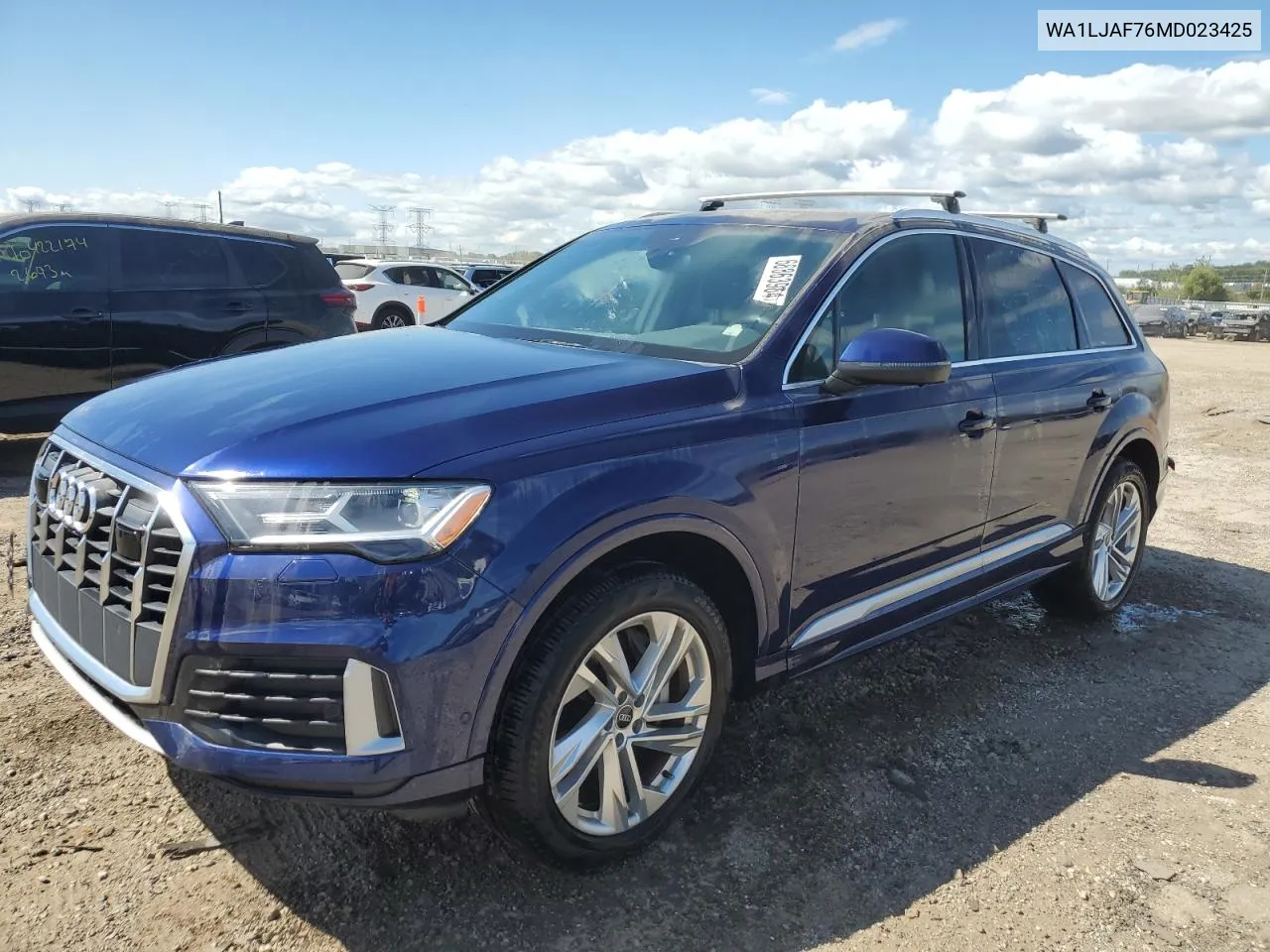 WA1LJAF76MD023425 2021 Audi Q7 Premium Plus