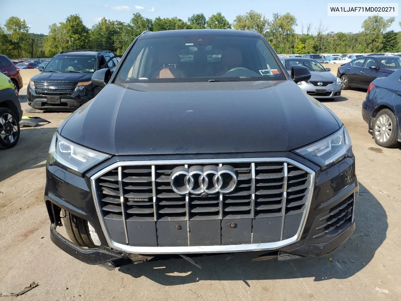 2021 Audi Q7 Premium Plus VIN: WA1LJAF71MD020271 Lot: 69293194