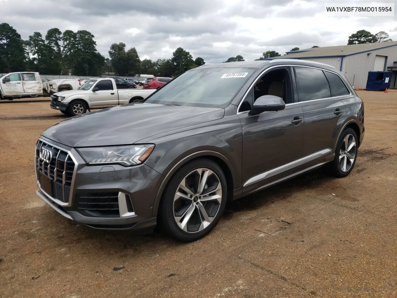 WA1VXBF78MD015954 2021 Audi Q7 Prestige