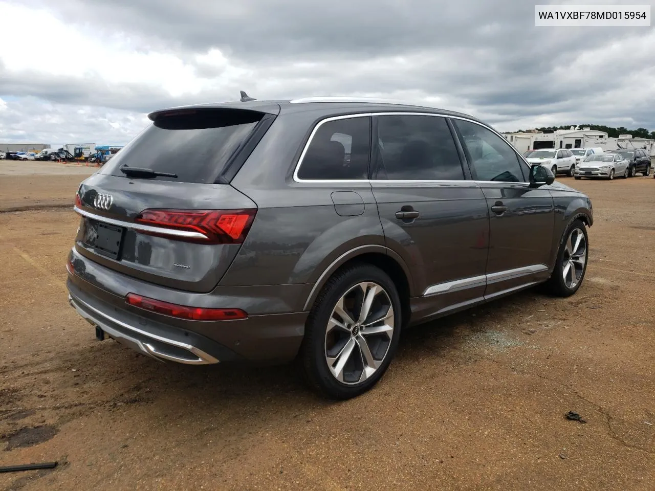 2021 Audi Q7 Prestige VIN: WA1VXBF78MD015954 Lot: 69757354