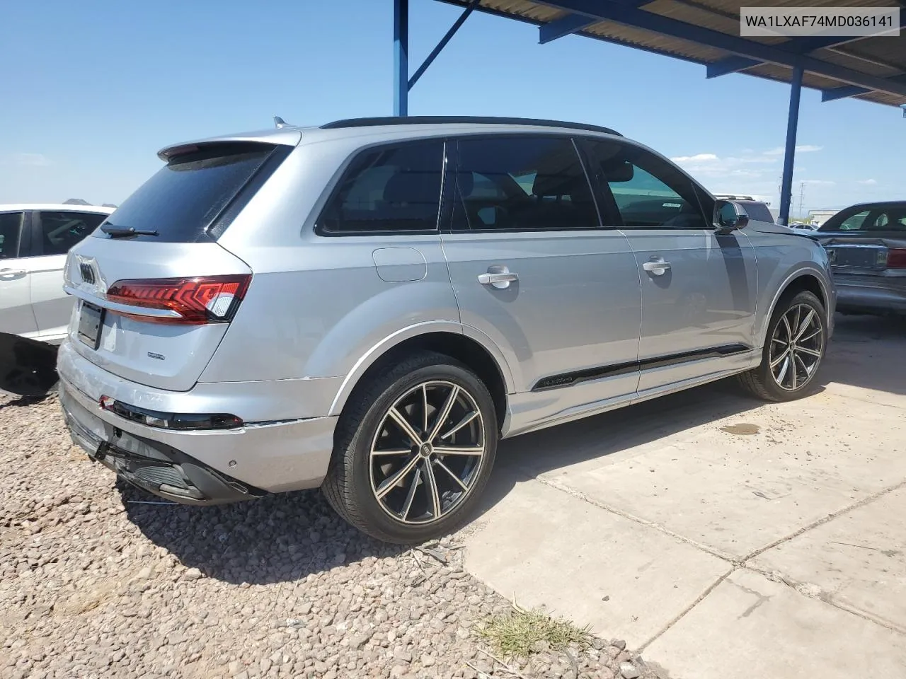 2021 Audi Q7 Premium Plus VIN: WA1LXAF74MD036141 Lot: 70450564