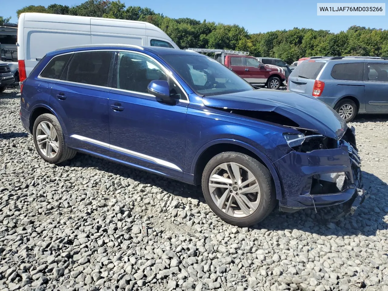 WA1LJAF76MD035266 2021 Audi Q7 Premium Plus