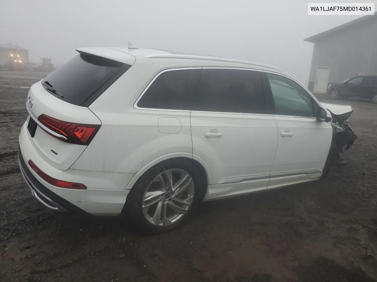 2021 Audi Q7 Premium Plus VIN: WA1LJAF75MD014361 Lot: 72046684